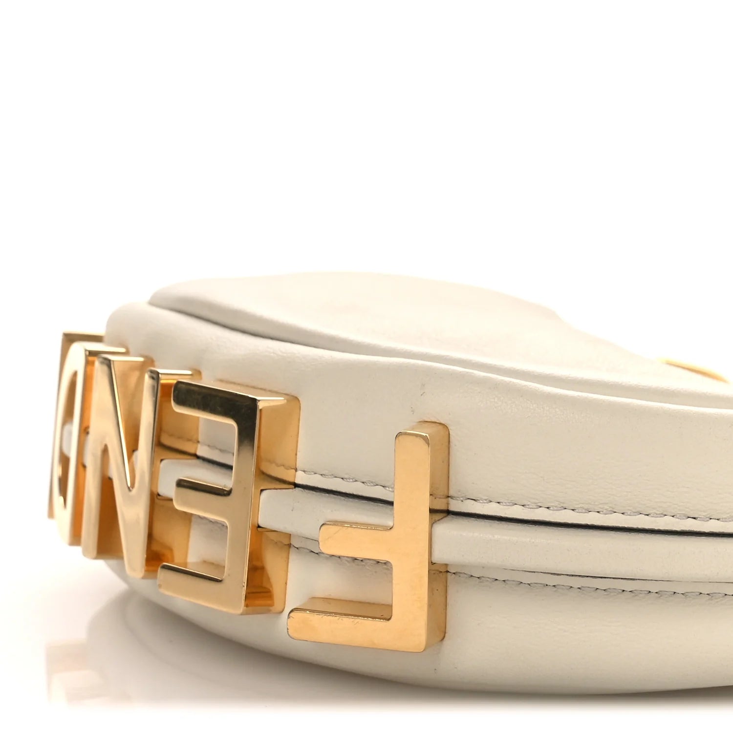 Vitello Grace Matte Nano graphy Hobo Charm White Ice