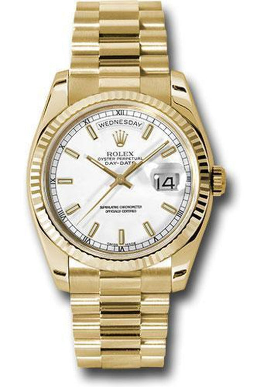 Rolex Day-Date 36Mm Watch 118238 Wsp