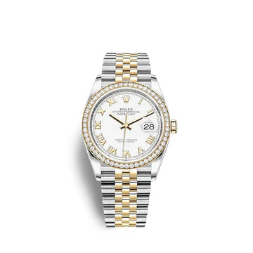 Datejust 36 Oystersteel and Yellow Gold Ref# 126283RBR-0015
