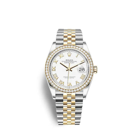 Datejust 36 Oystersteel and Yellow Gold Ref# 126283RBR-0015