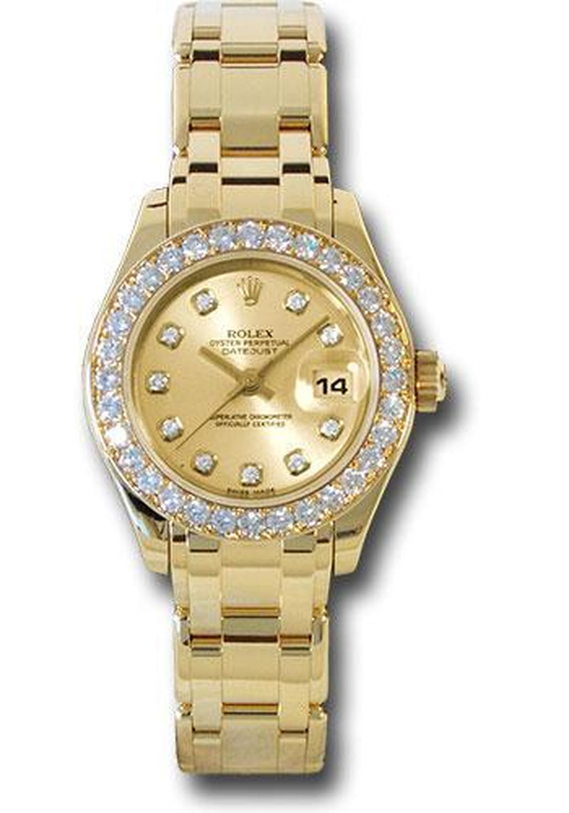 Rolex Datejust Pearlmaster Watch: 80298 Chd