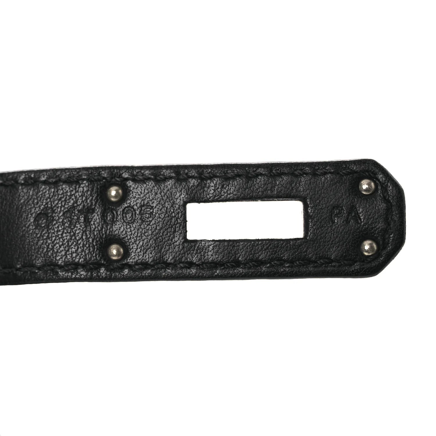 Swift Kelly Cut Clutch Pochette Black