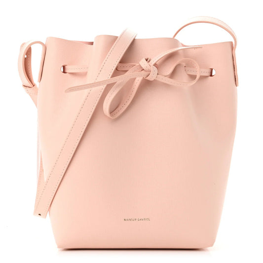 Saffiano Mini Bucket Bag Dahlia