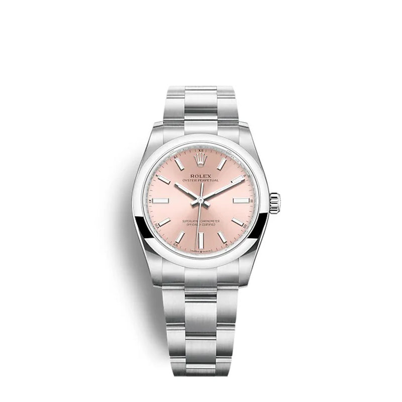 Oyster Perpetual 34 Oystersteel Ref# 124200-0004