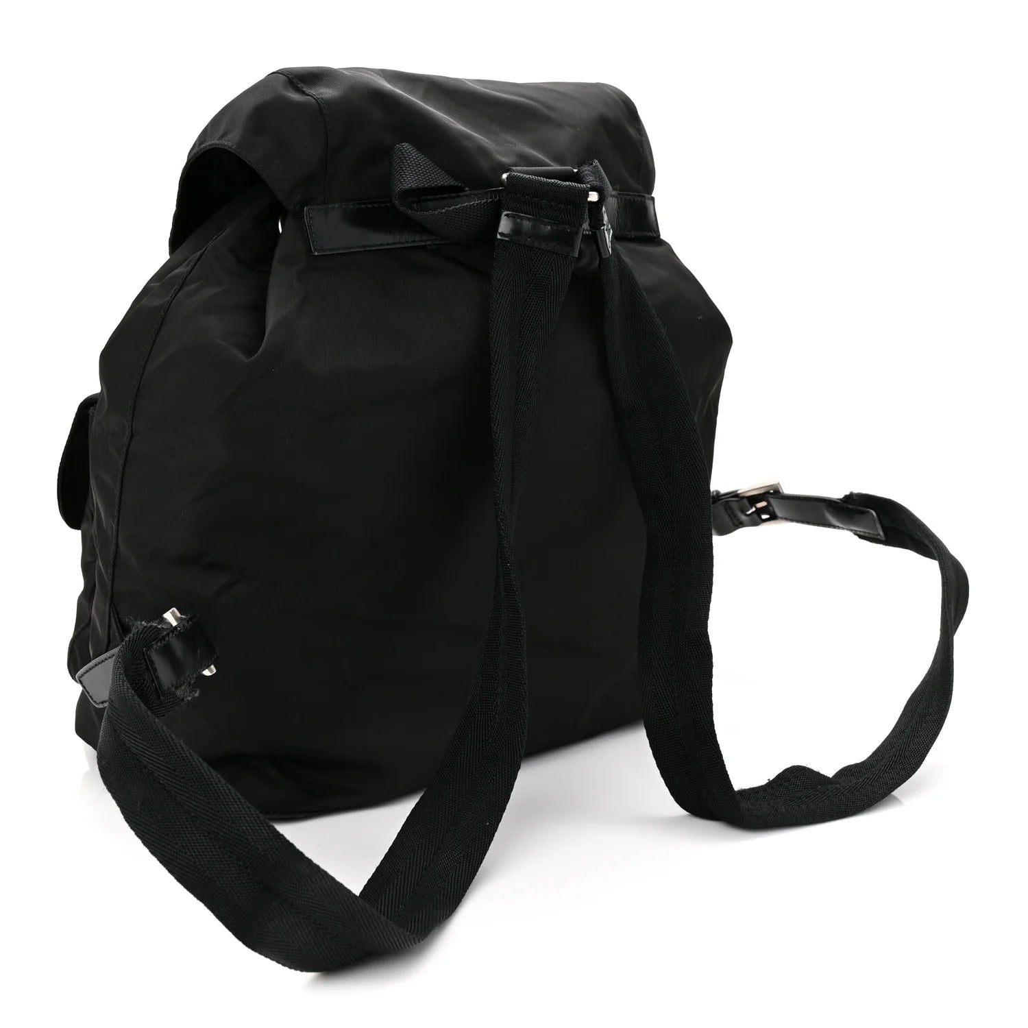 Nylon Vela Medium Backpack Black