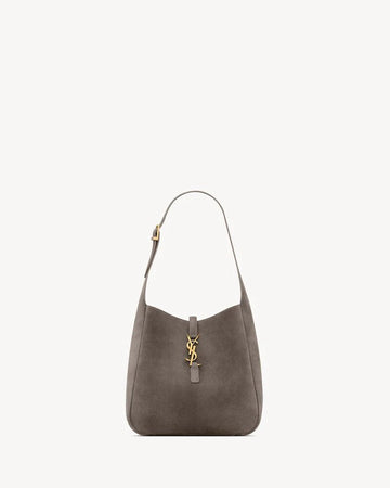 DARK GREY SUEDE LE 5 Ã¡ 7 SHOULDER BAG