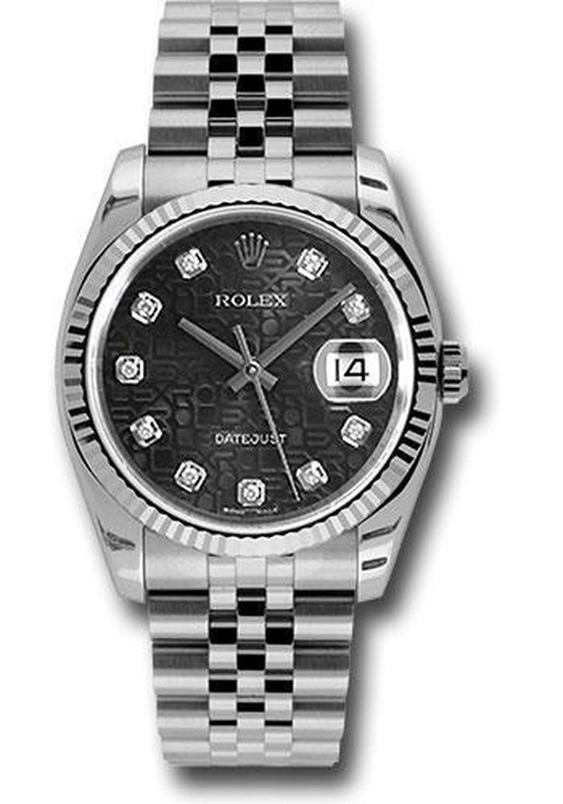 Rolex Datejust 36Mm Watch 116234 Bkjdj