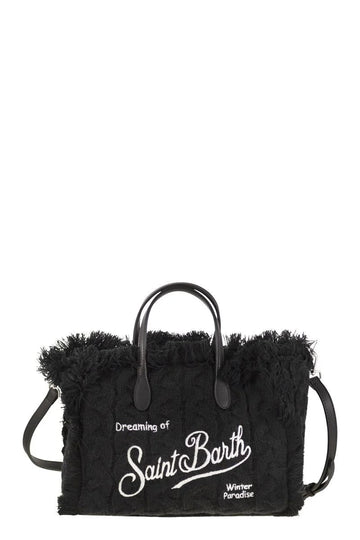 COLETTE - WOOL-EFFECT BAG with LOGO
