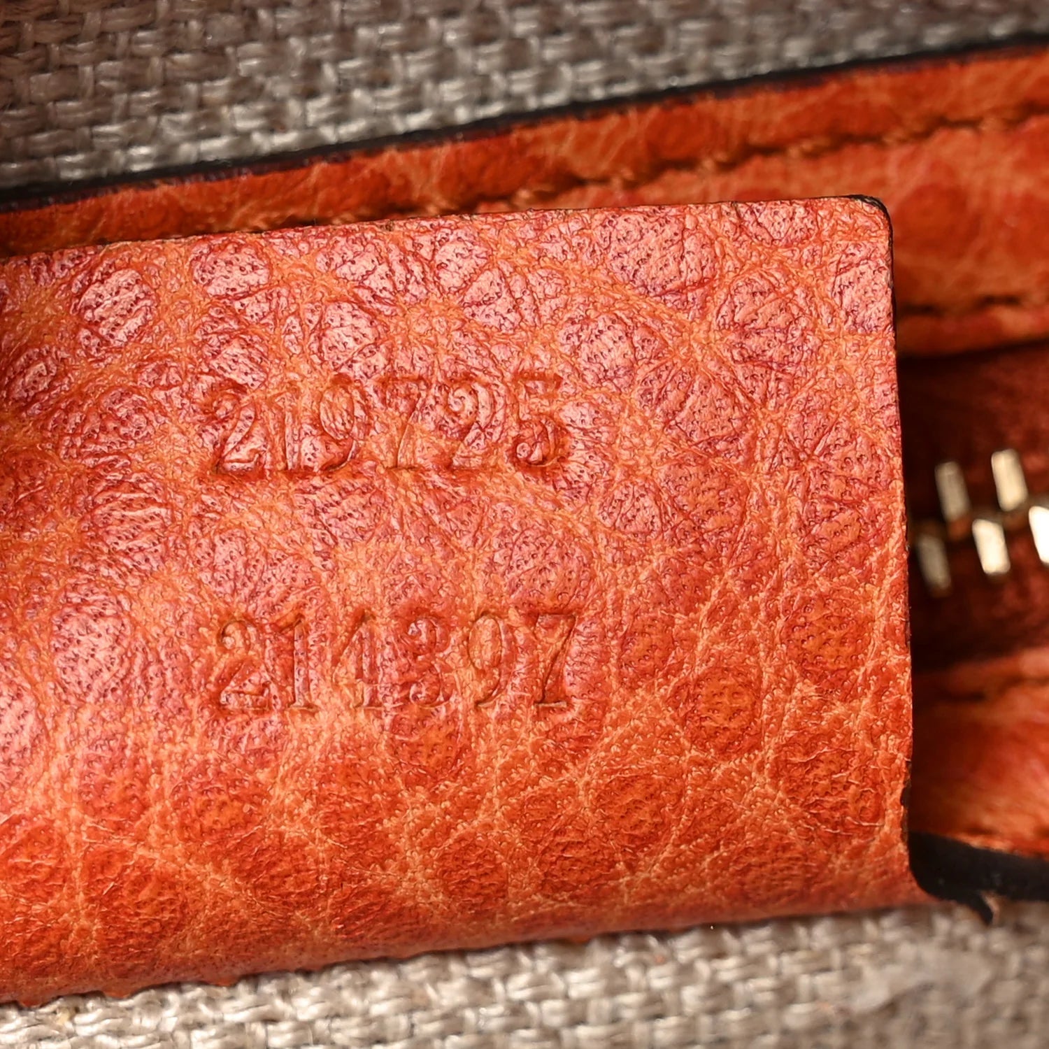 ssima Medium New Jackie Shoulder Bag Orange