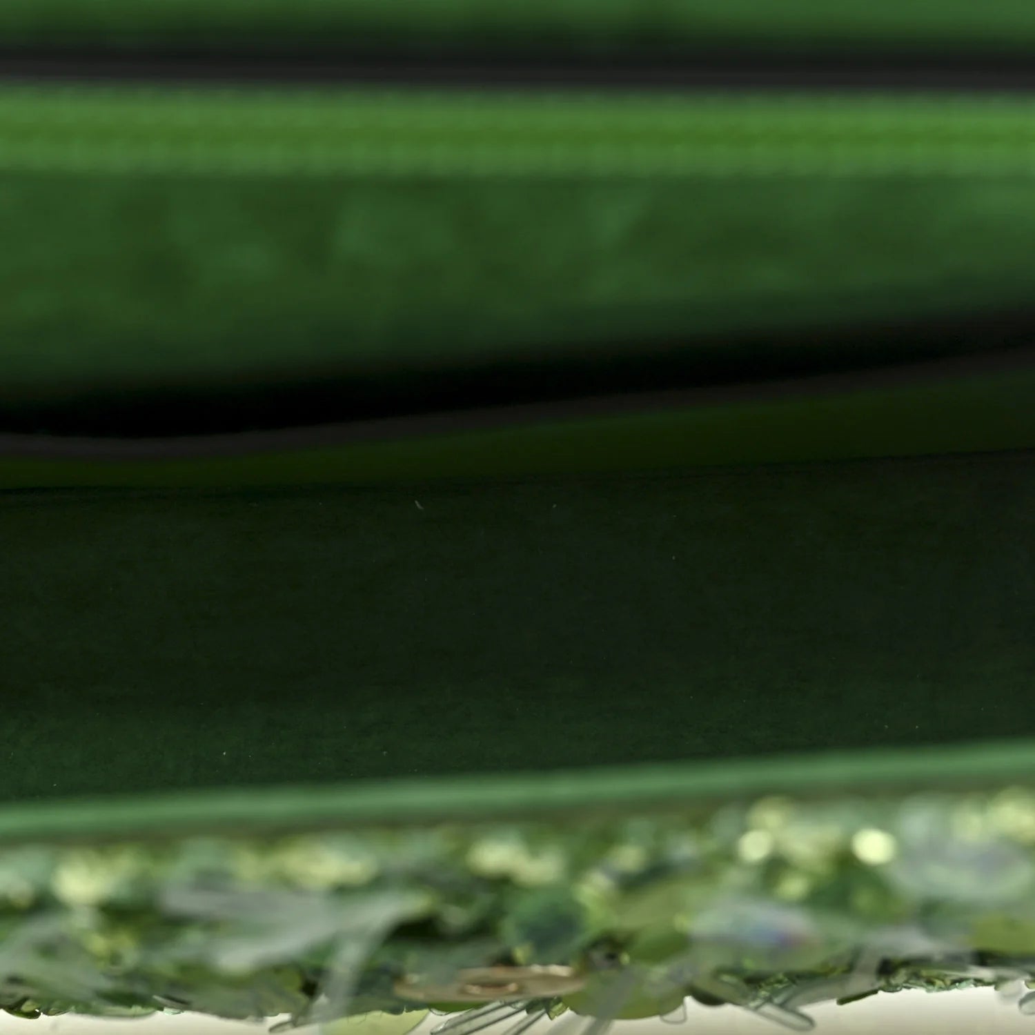 Sequin Crystal Vlogo Embroidered Small Loco Shoulder Bag Multicolor