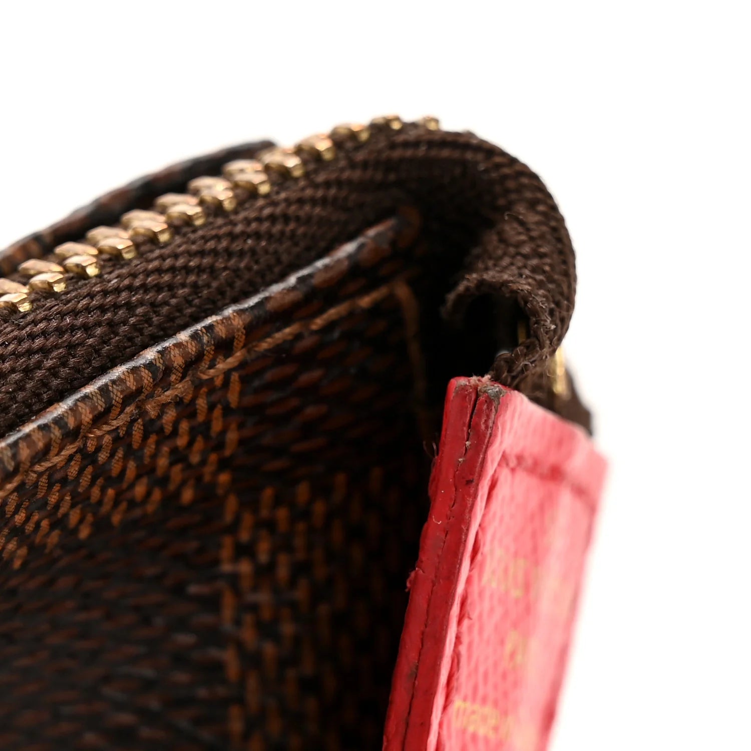 Damier Ebene 2016 Christmas Animation Mini Pochette Accessories