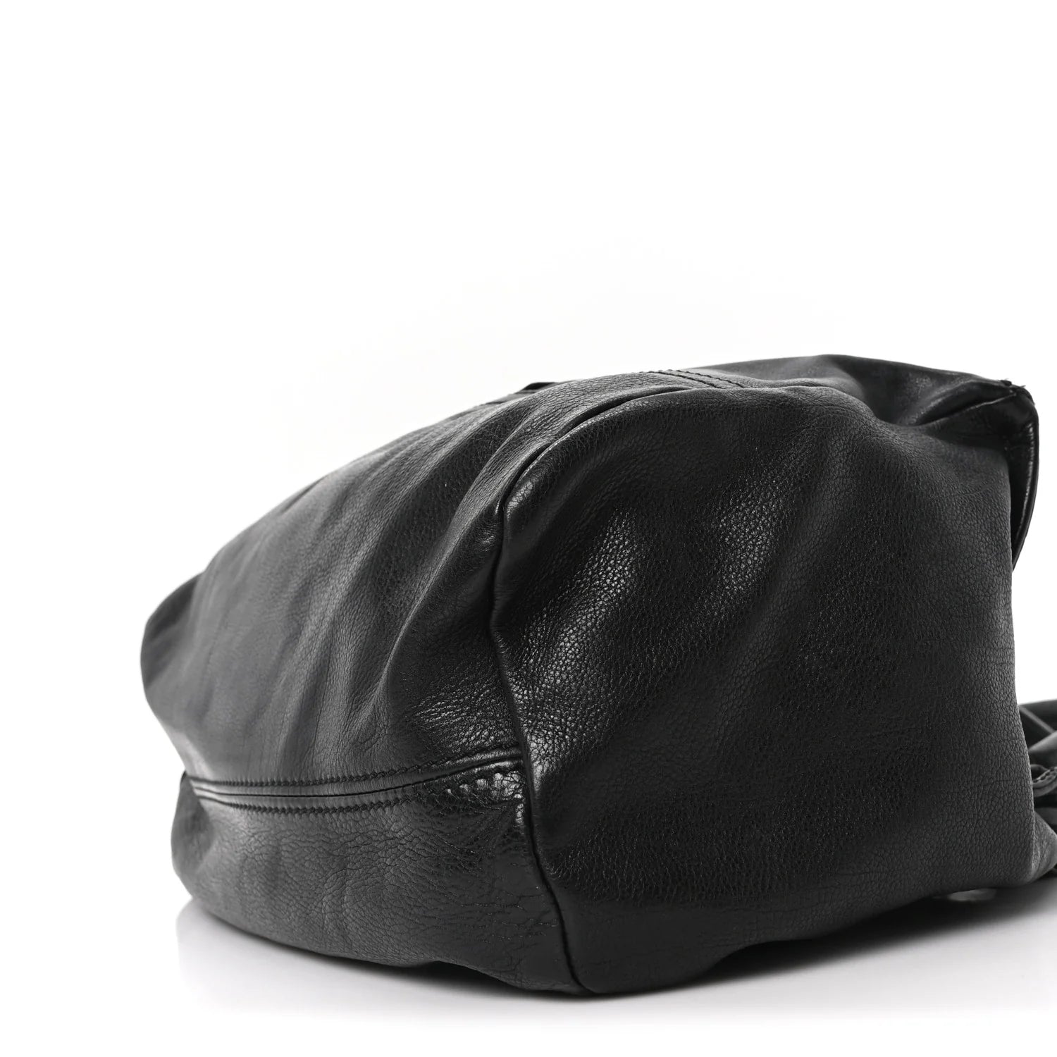 Sugar Goatskin Large Pandora Black