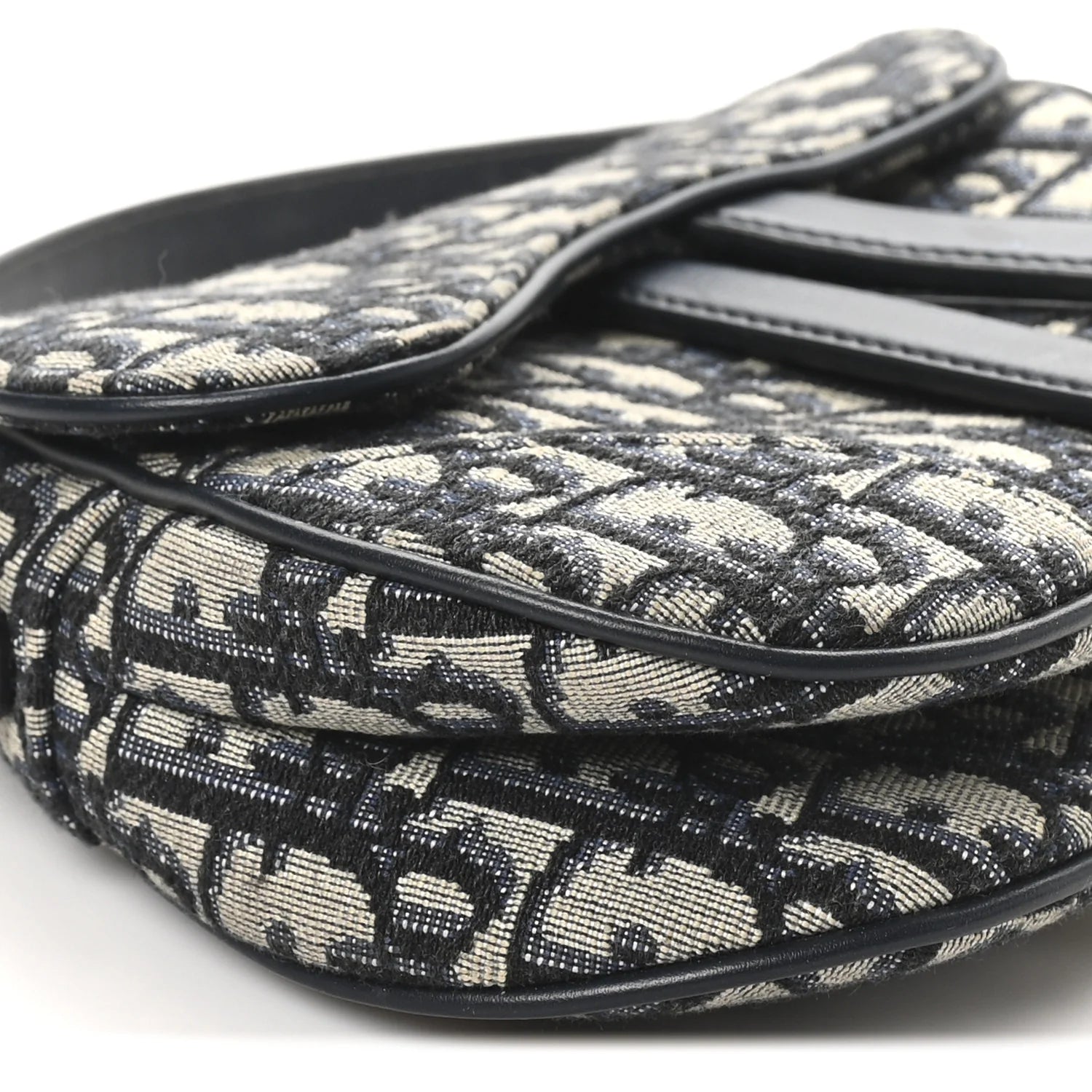 Oblique Mini Saddle Bag Blue