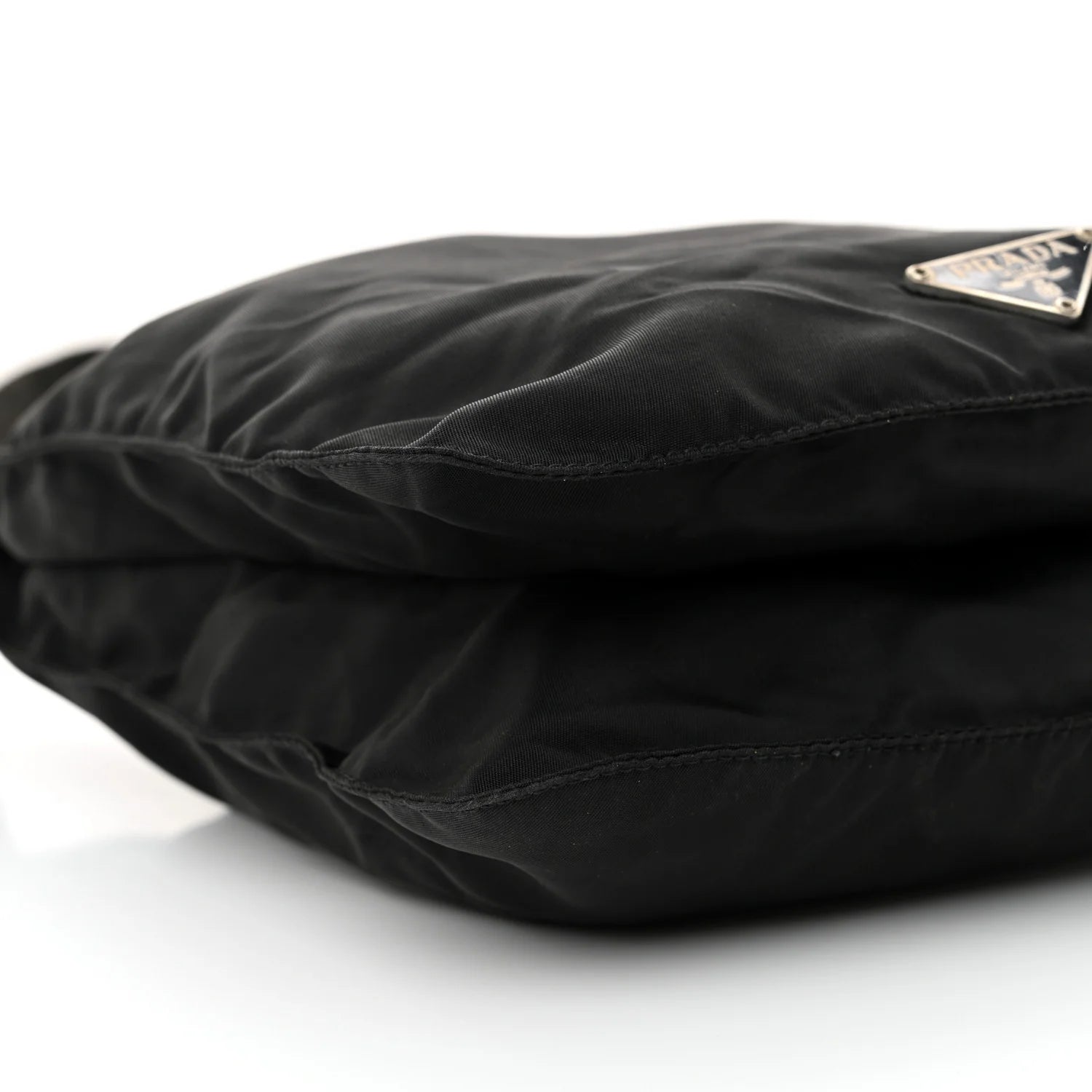 Tessuto Nylon Sport Shoulder Bag Black