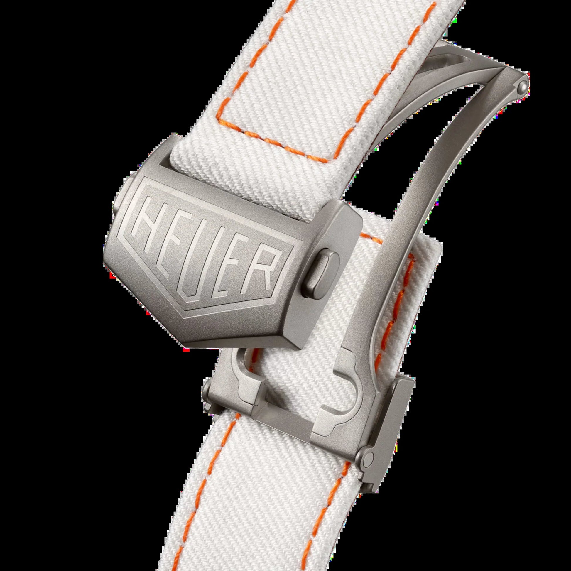 Unworn  Monaco Chronograph X Gulf Automatic, Titanium, 39Mm, Ref# CAW218G.EB0393, Box and Papers