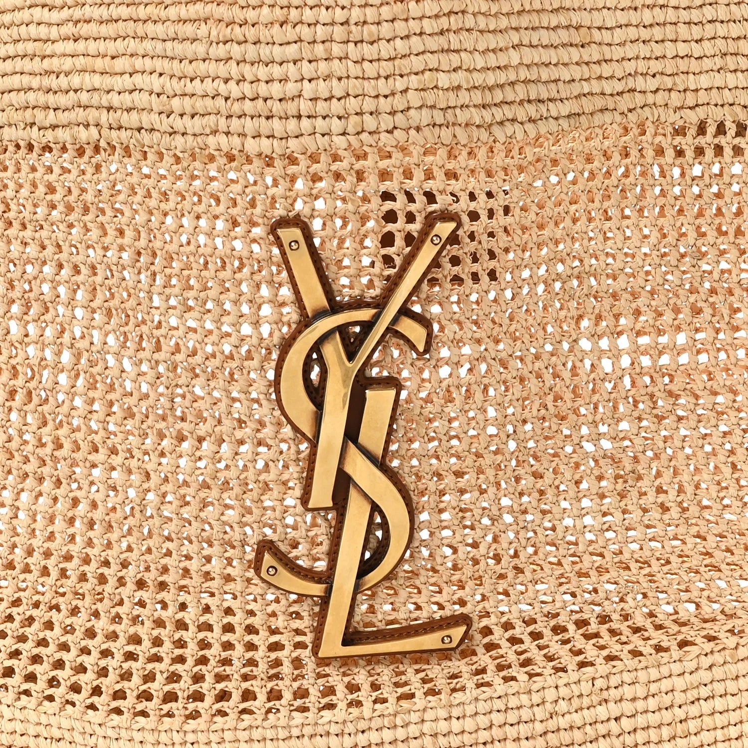 Raffia Icare Shopping Tote Natural