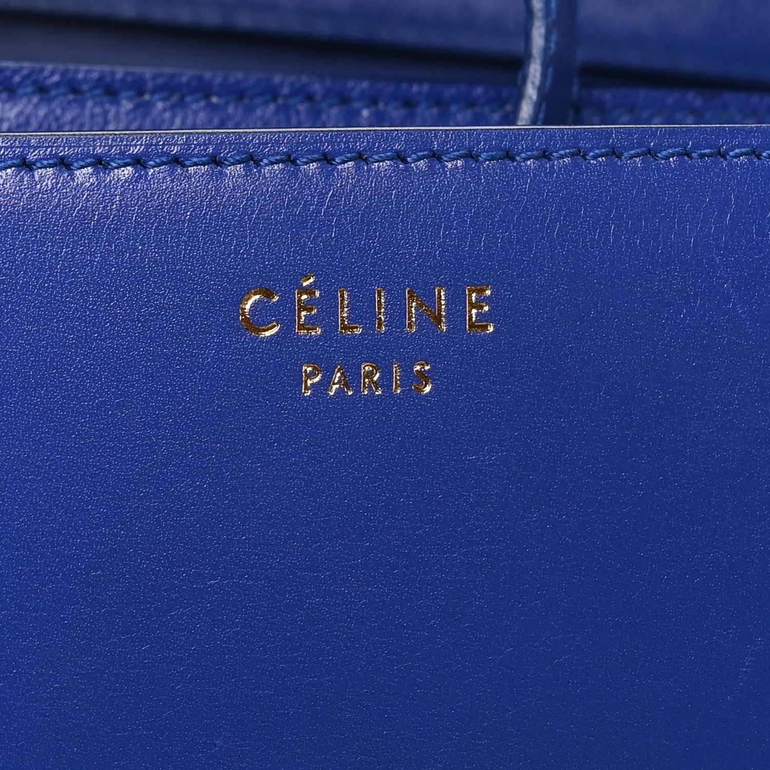 Smooth Calfskin Medium Classic Box Flap Bag Indigo