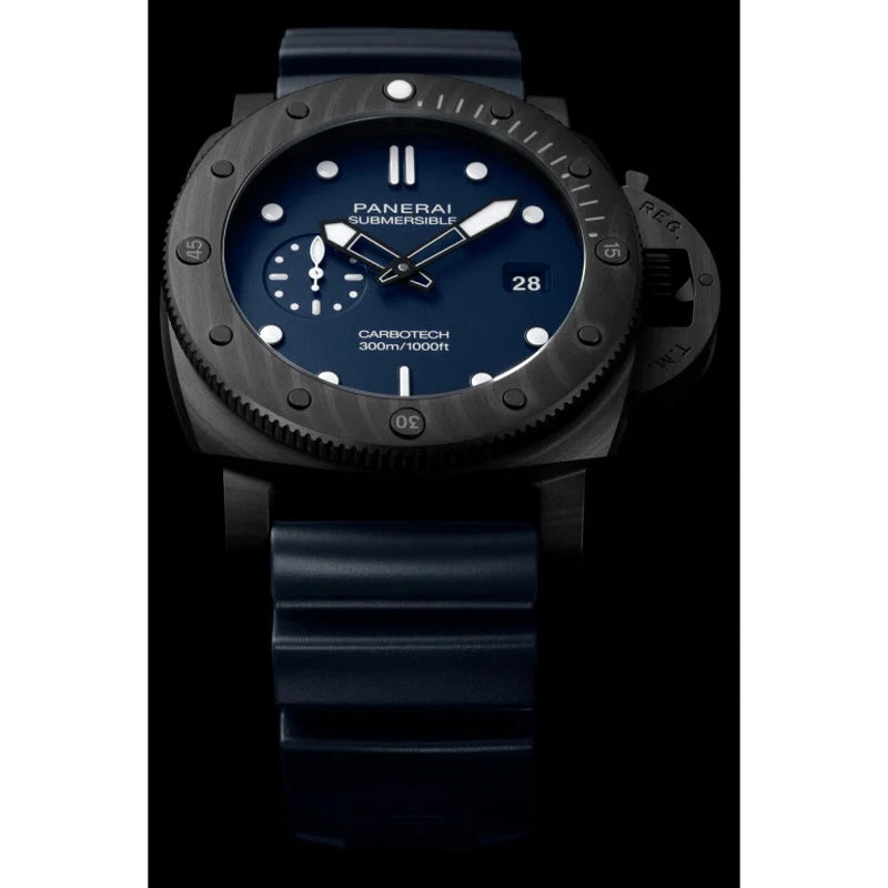 Submersible Quarantaquattro Carbotech™ Blu Abisso Ref# PAM01232
