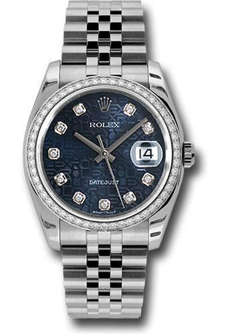 Rolex Datejust 36Mm Watch 116244 Bljdj