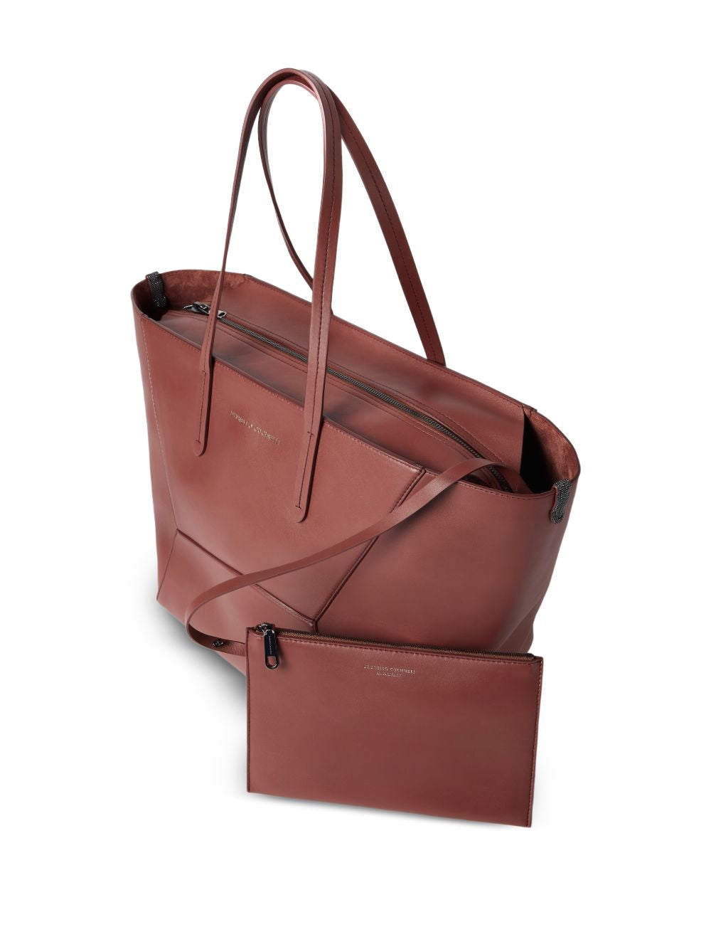 LEATHER SHOPPING BAG
