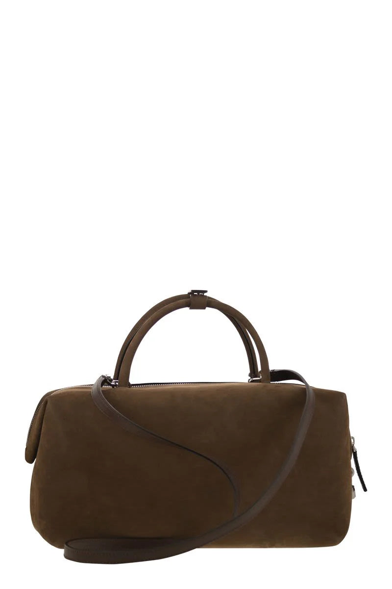 HOLDALLSUEDE LARGE SATCHEL in NUBUCK LEATHER
