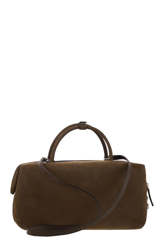 HOLDALLSUEDE LARGE SATCHEL in NUBUCK LEATHER