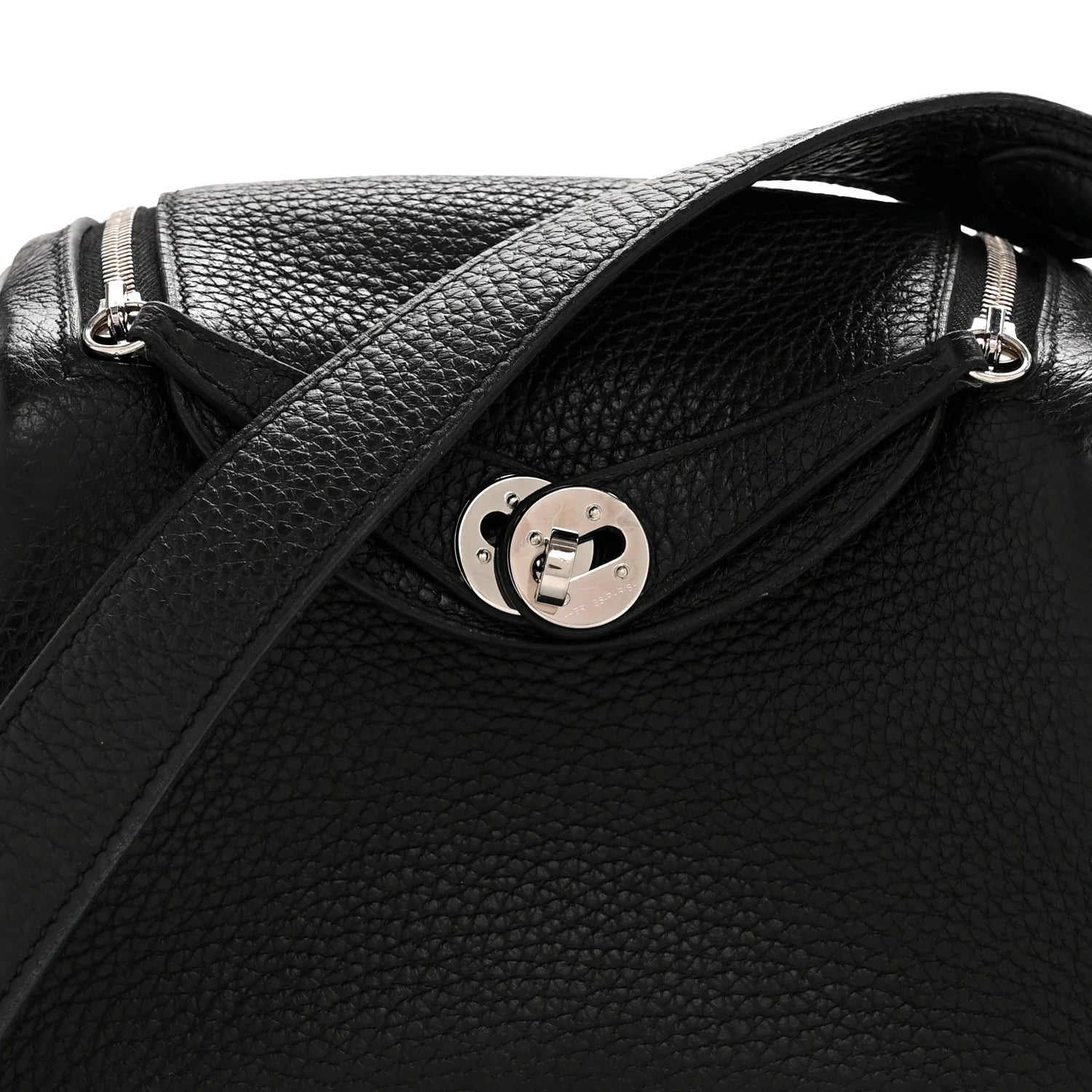 Taurillon Clemence Mini Lindy 20 Black