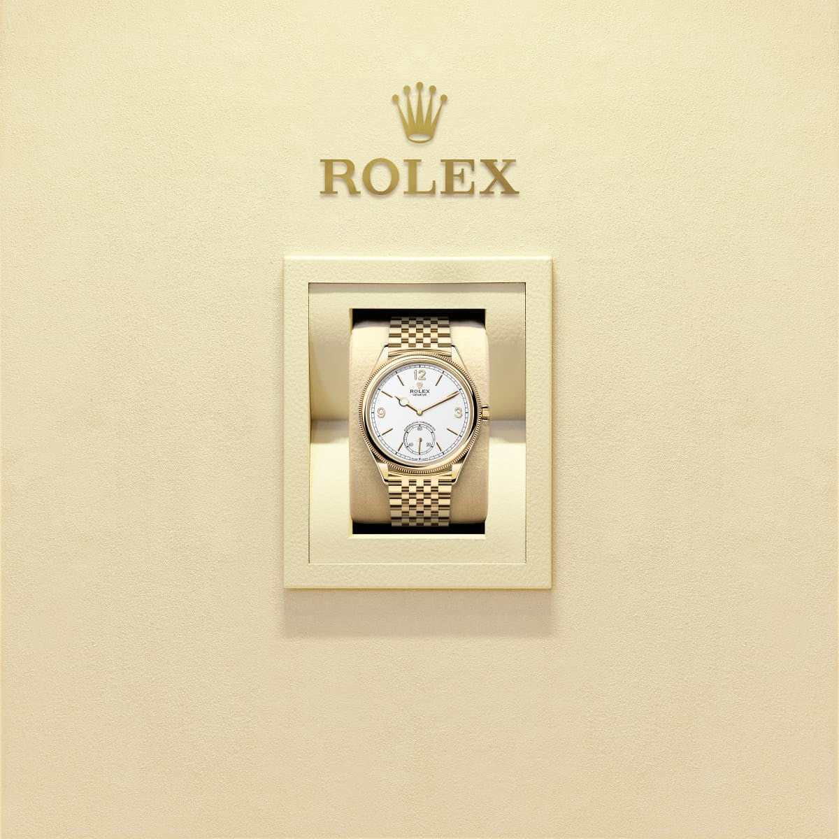 Unworn 2025,  Perpetual 1908, 18K Yellow Gold, 39Mm, Ref# 52508-0008, Box and Papers