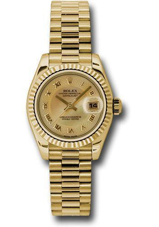 Rolex Lady Datejust 26Mm Watch 179178 Chmdrp