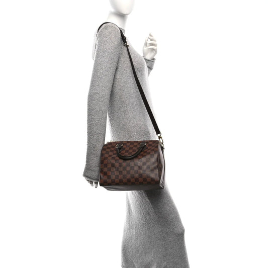 Damier Ebene Speedy Bandouliere 25