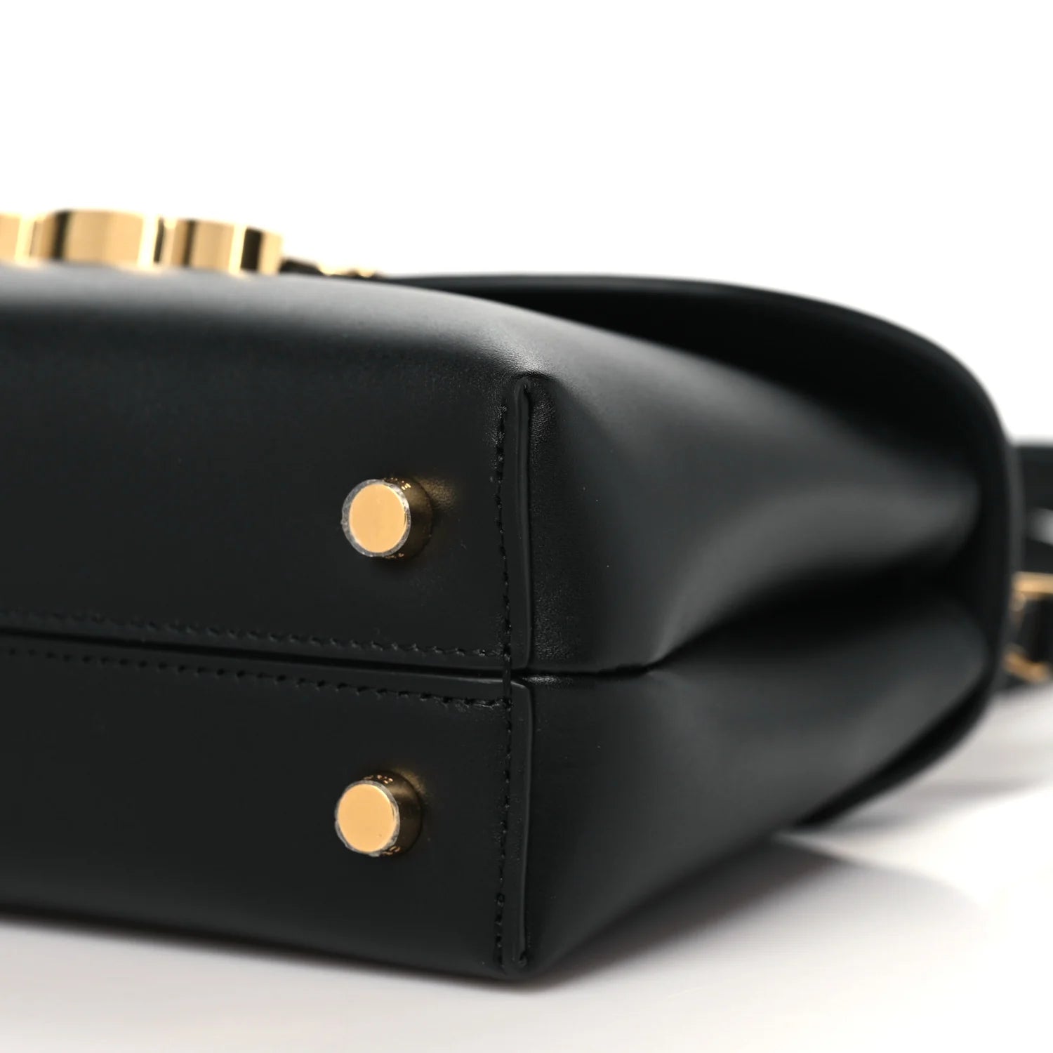 Smooth Satinated Calfskin Teen Nino Black