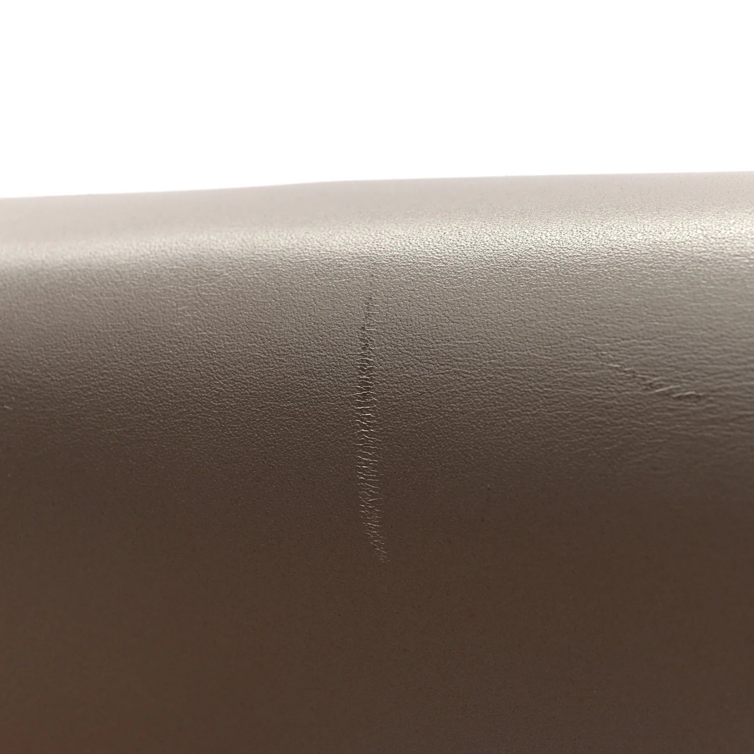 Smooth Calfskin Le Maillon Satchel Dark Beige