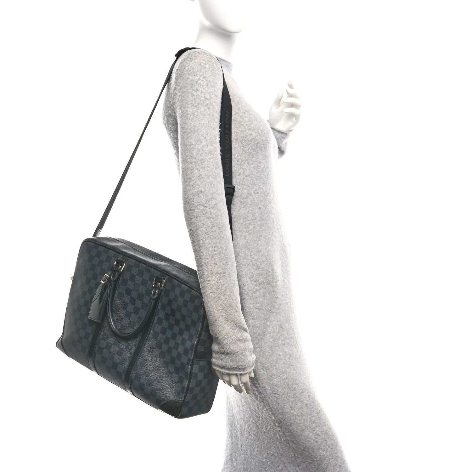 Damier Graphite Porte-Documents Voyage GM