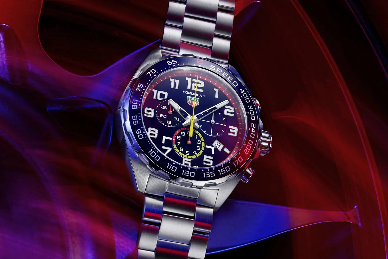 Unworn  Formula 1 Chronograph X Red Bull Racing Special Edition, Stainless Steel, 43Mm, Ref# CAZ101AL.BA0842, Box & Papers