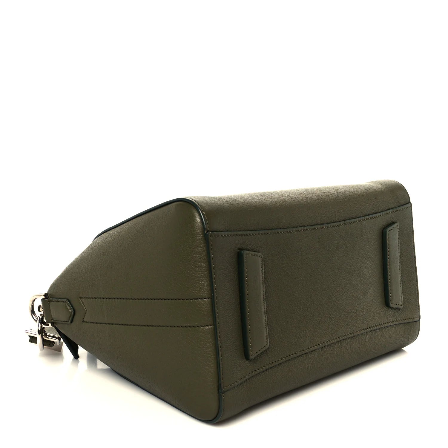 Sugar Goatskin Small Antigona Khaki