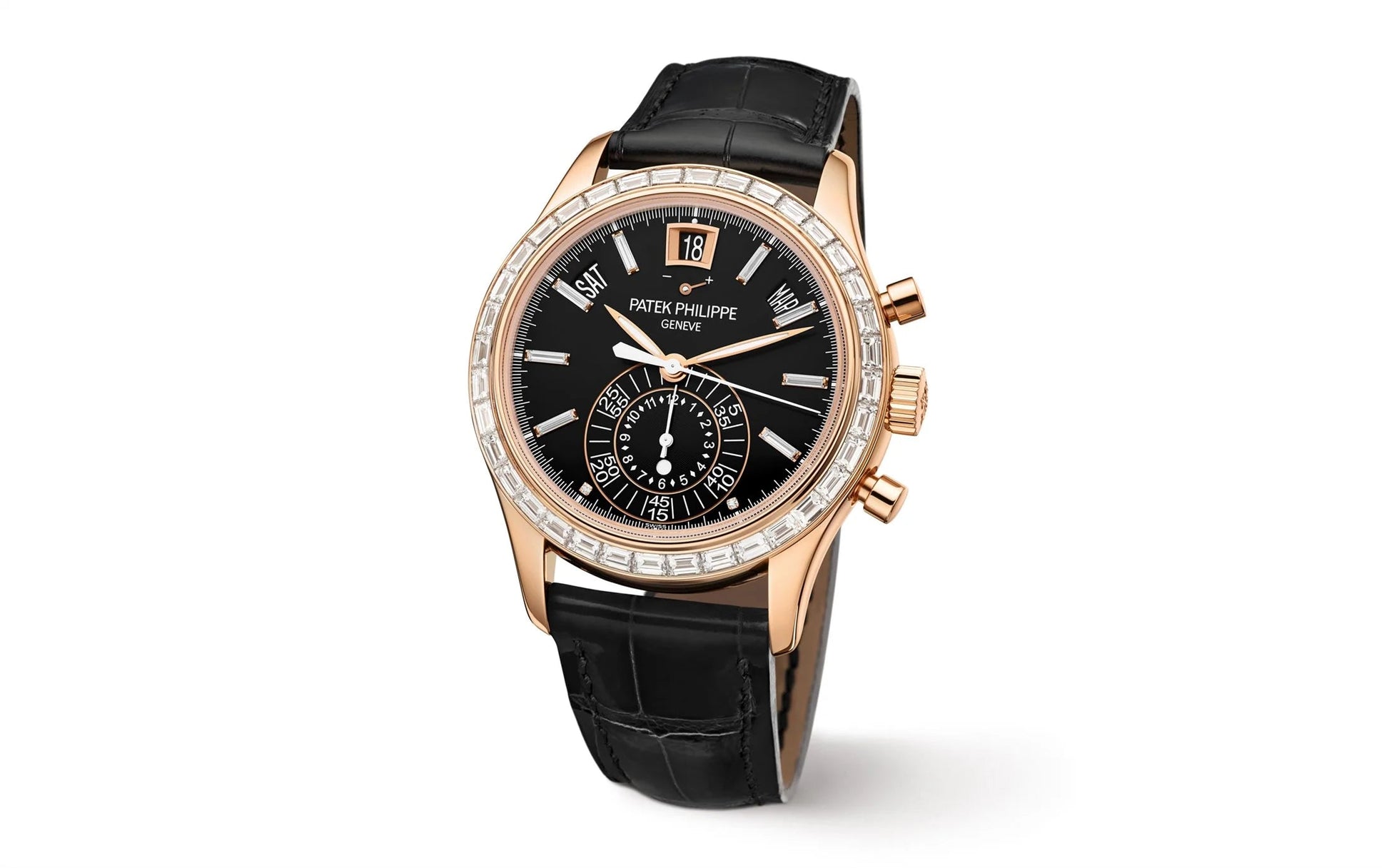 Complication, 18K Rose Gold, Flyback Chronograph with Annual Calendar 40,5Mm, Ref# 5961R-010