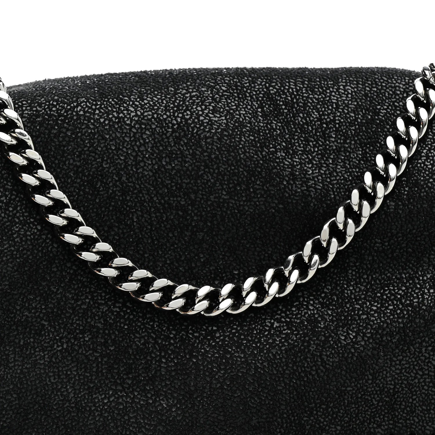 Shaggy Deer Falabella Crossbody Clutch Black