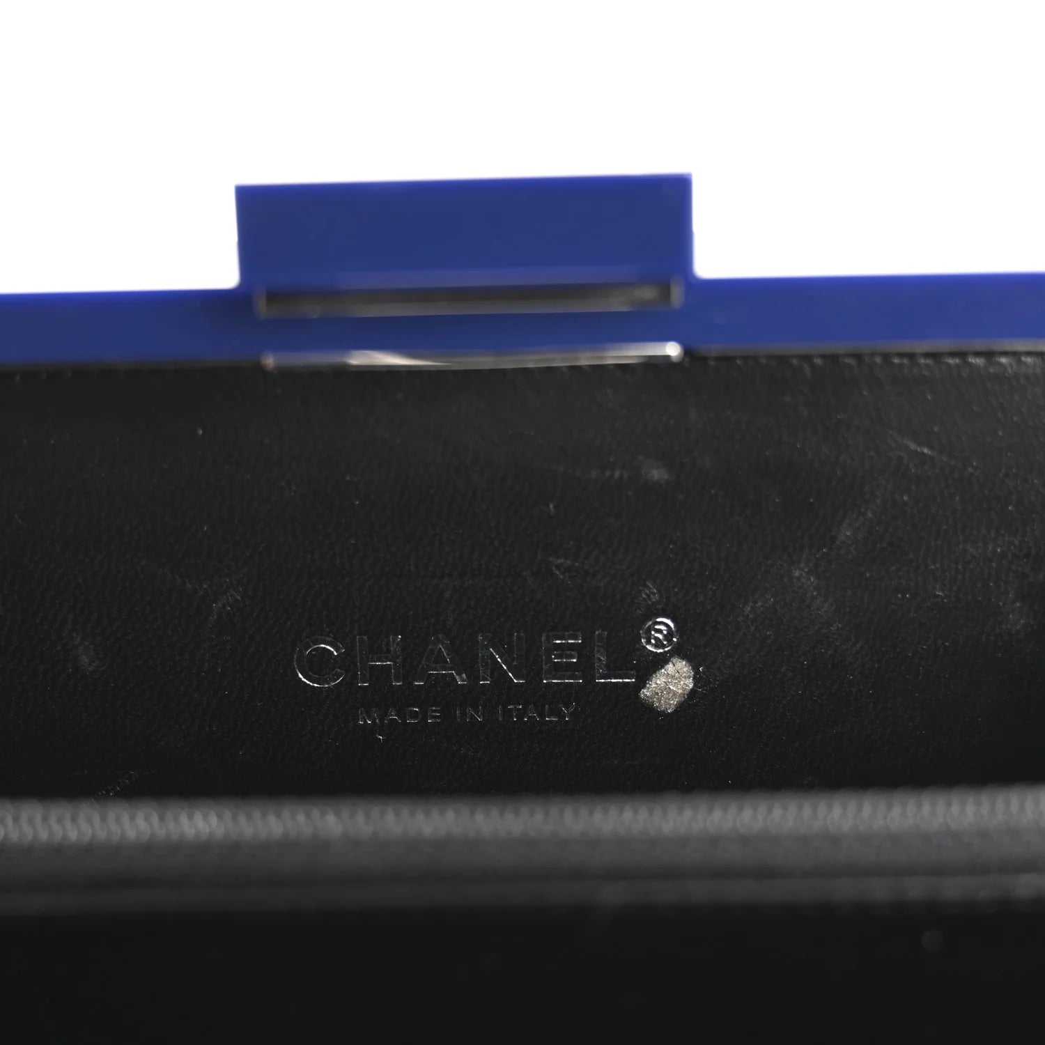 Plexiglass Boy Brick Lego Clutch Dark Blue