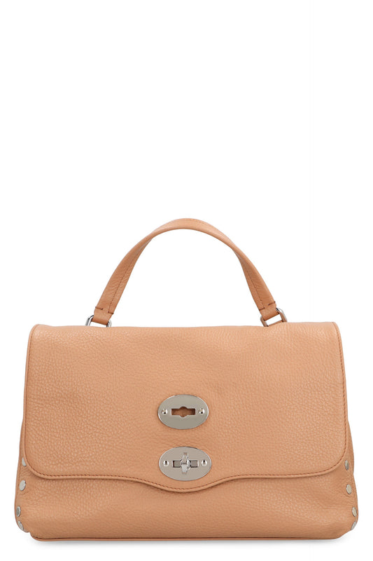 POSTINA S LEATHER HANDBAG