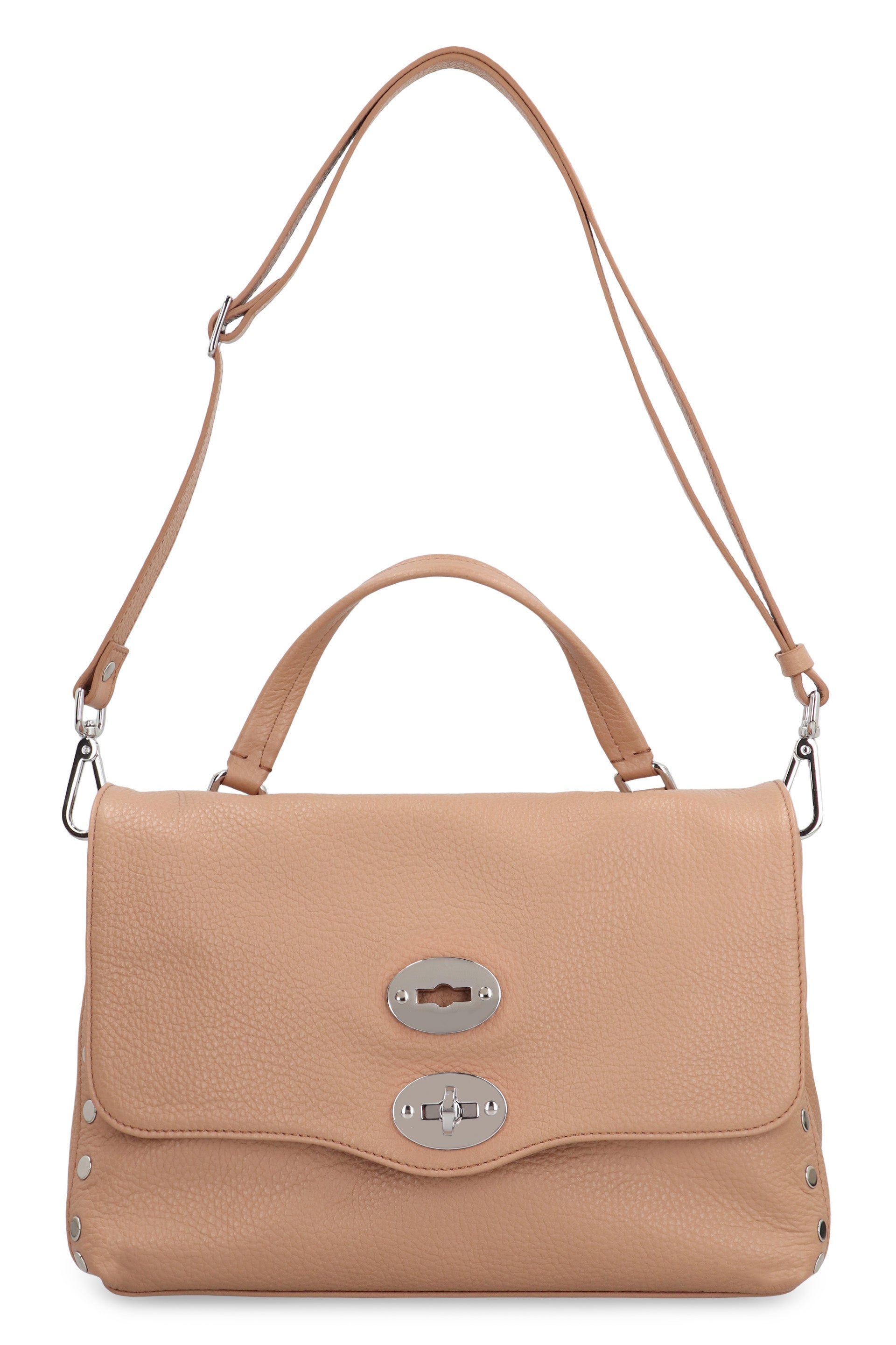 POSTINA S LEATHER HANDBAG