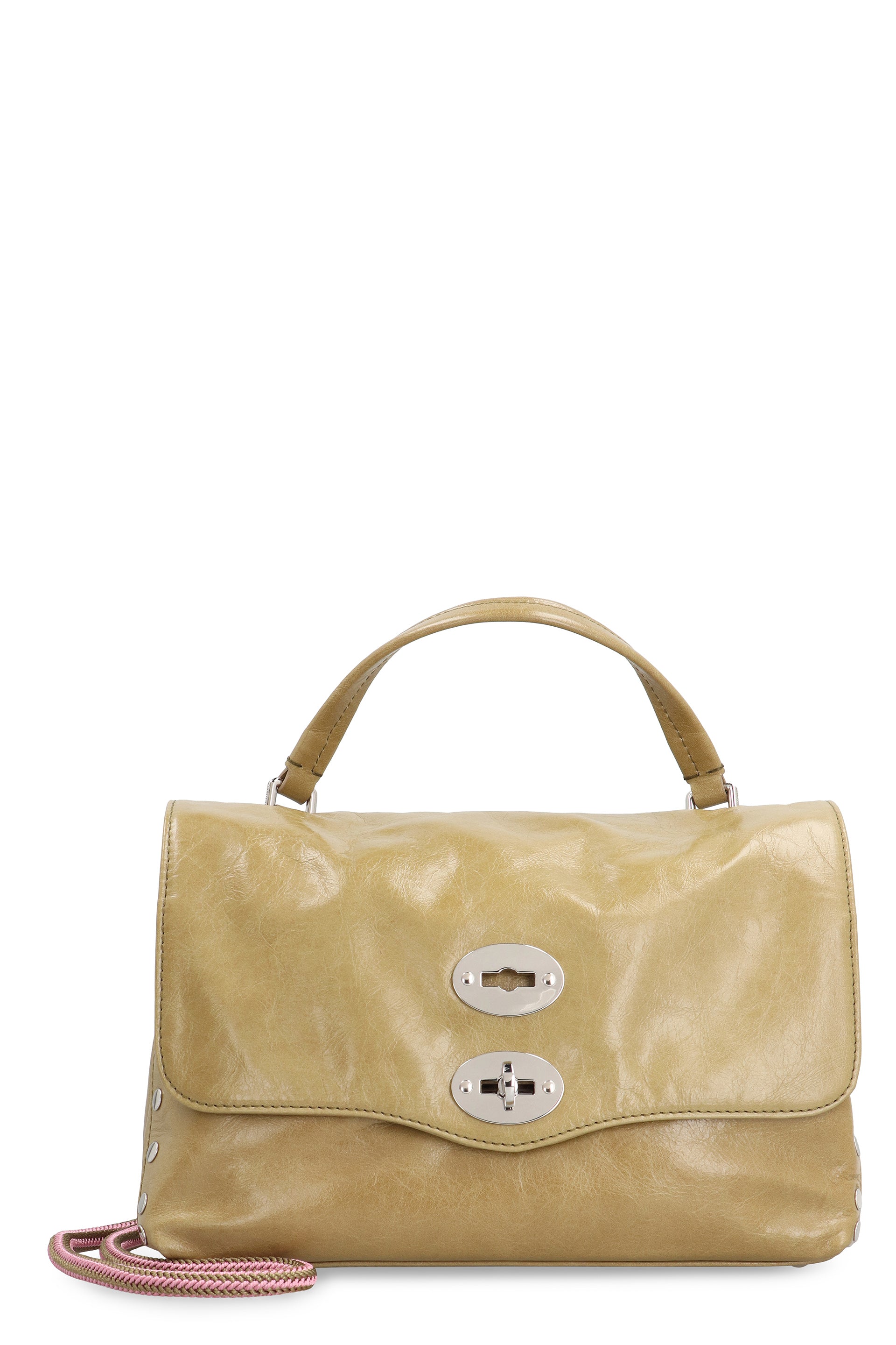 POSTINA S LEATHER HANDBAG