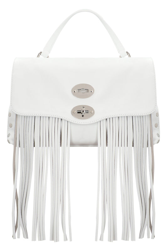 POSTINA S LEATHER HANDBAG