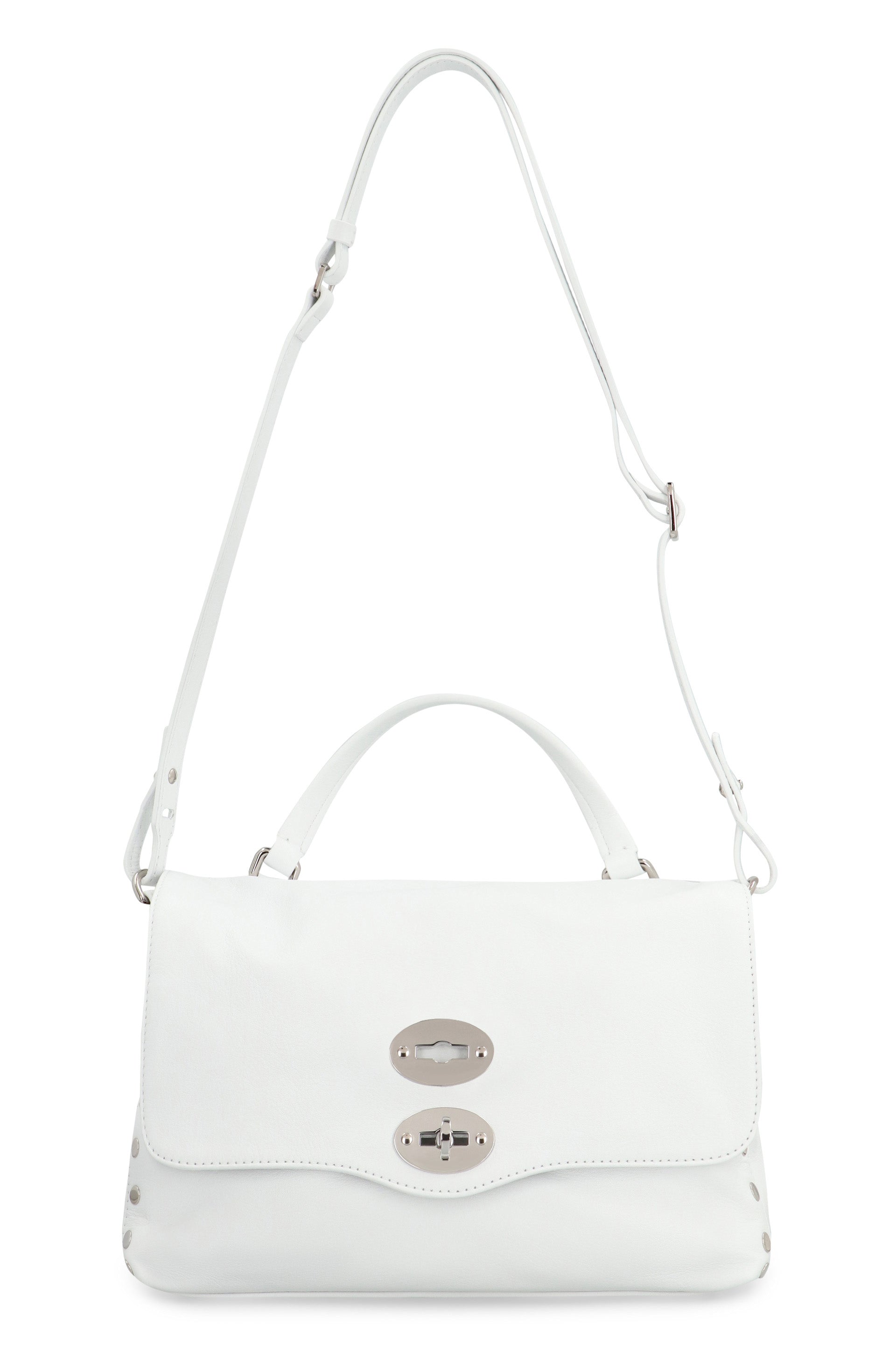 POSTINA S LEATHER HANDBAG