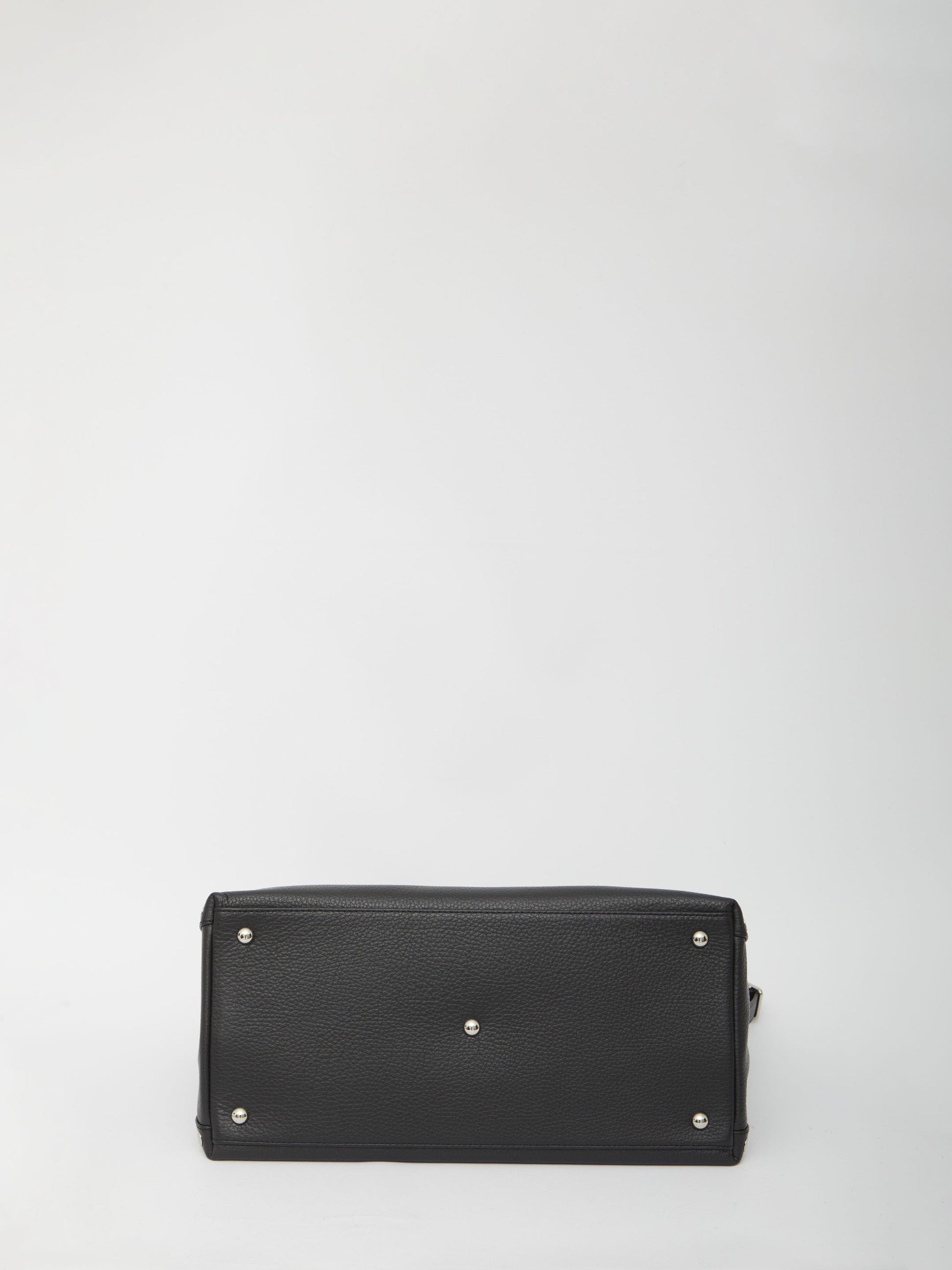 MEDIUM BLACK POSTINA BAG