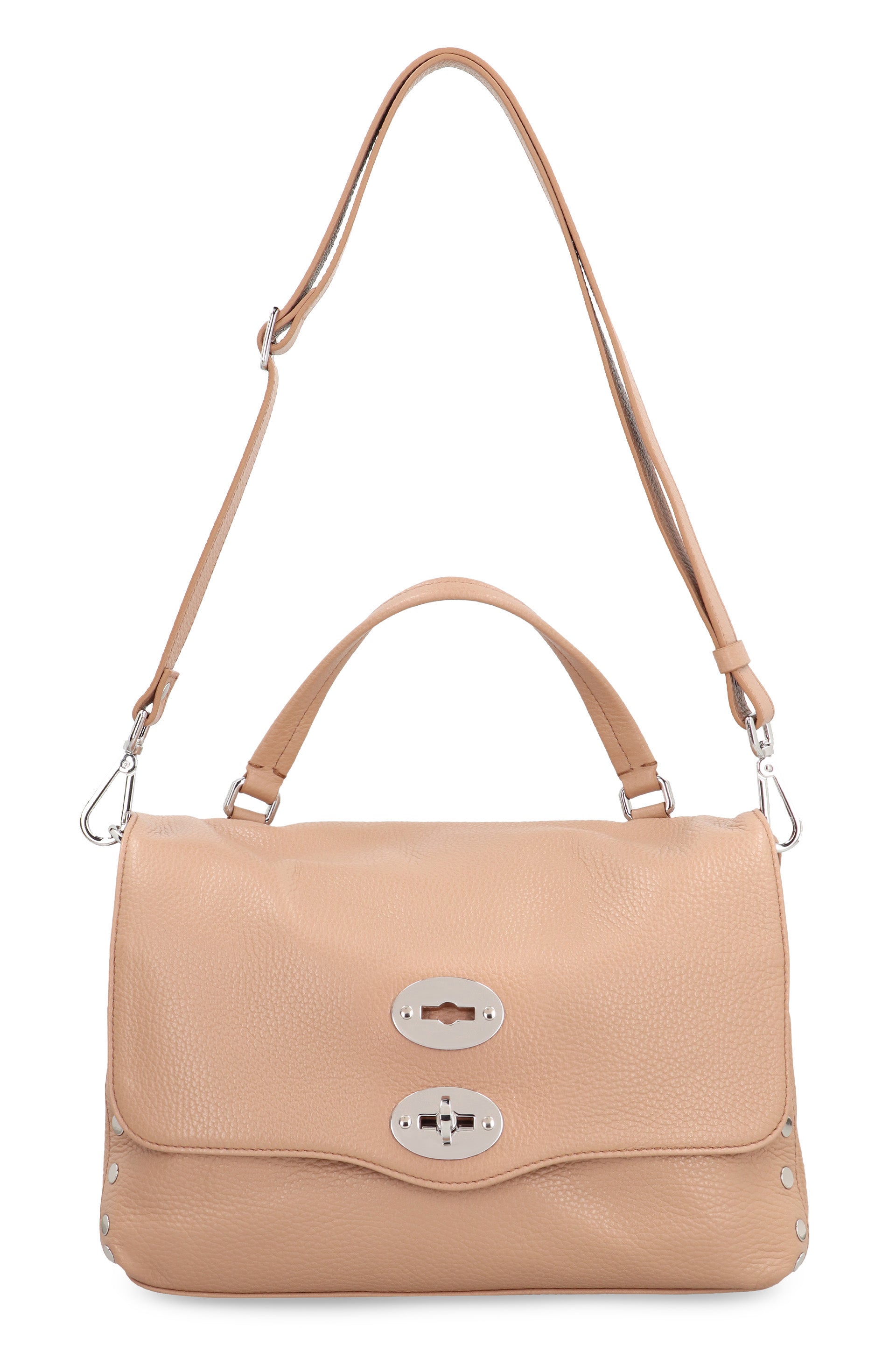 POSTINA S LEATHER HANDBAG