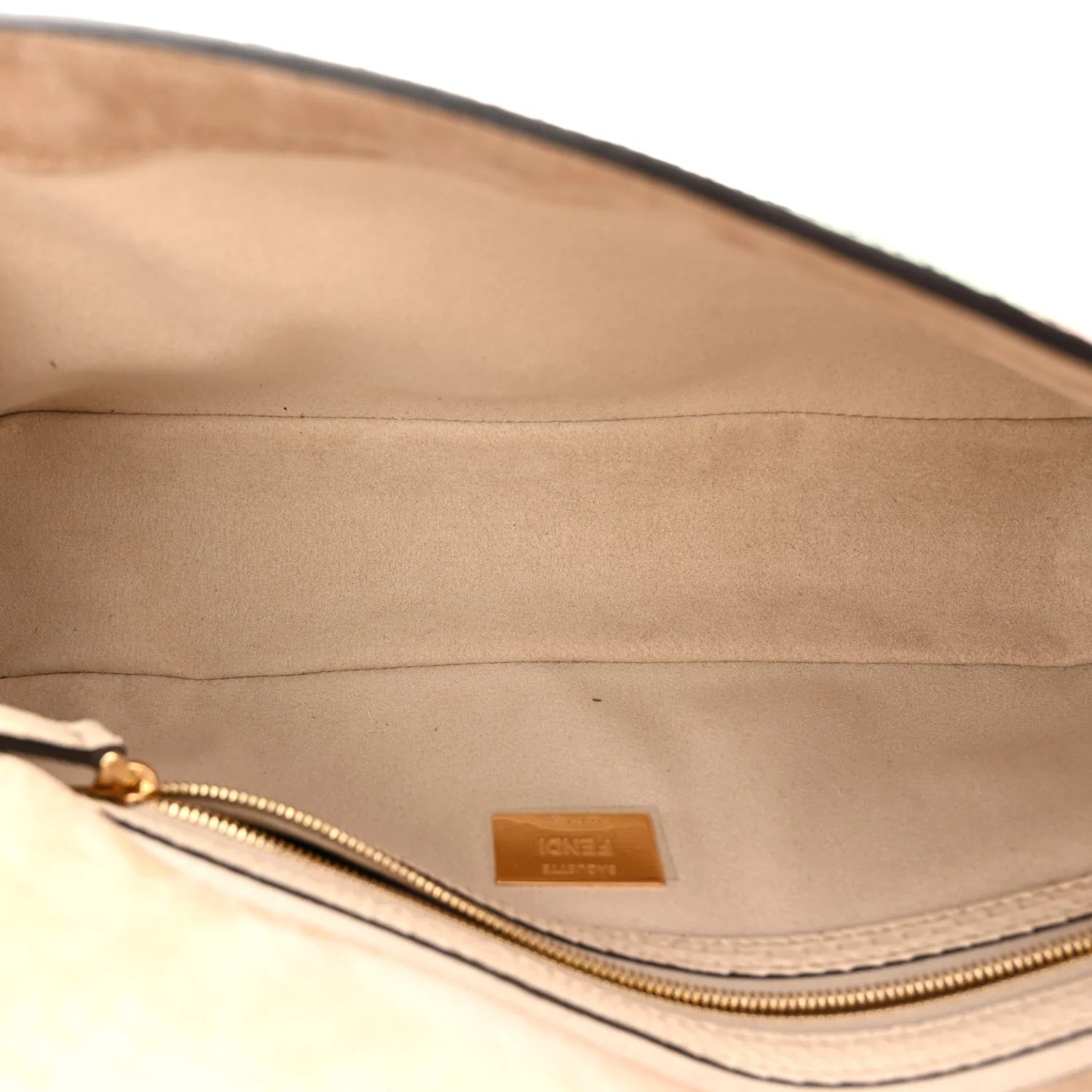 Snakeskin Floral Stitched Baguette Latte Multicolor