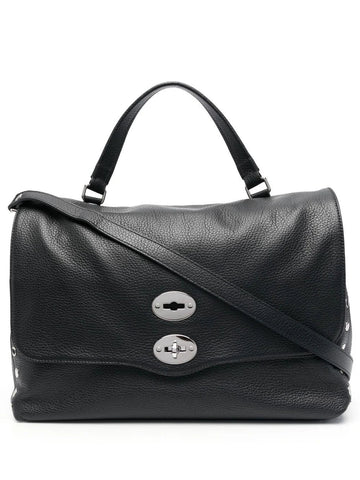 POSTINA DAILY MEDIUM LEATHER HANDBAG