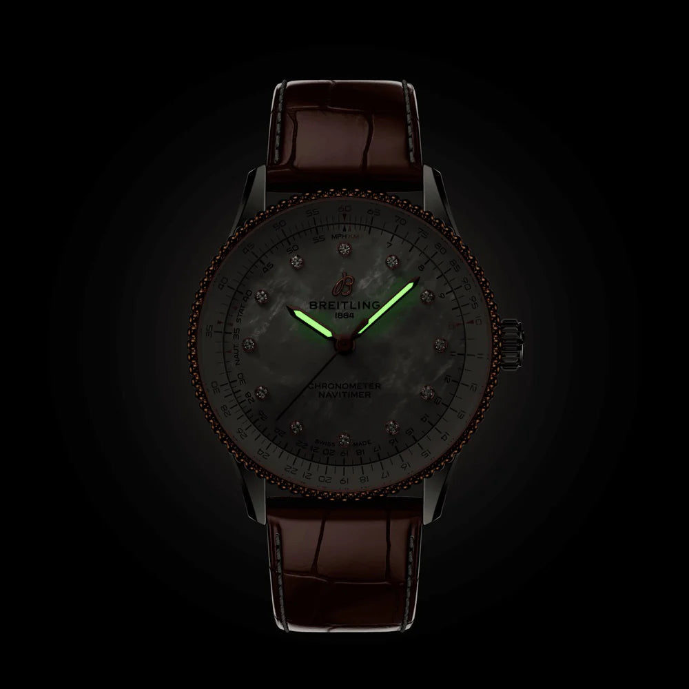 Unworn  Navitimer Automatic Ref# U17327211A1P1, Box and Papers