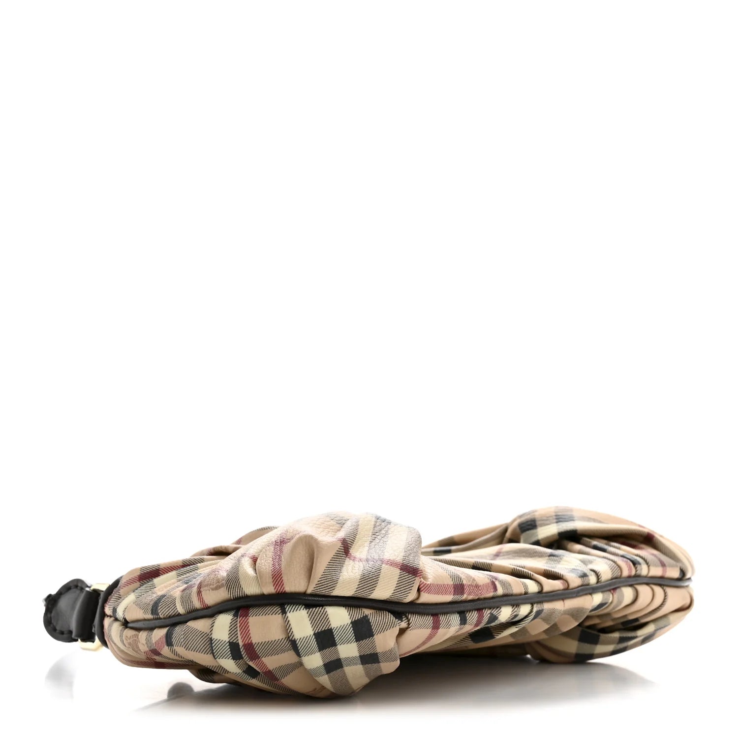 Haymarket Check Knot Shoulder Bag Chocolate