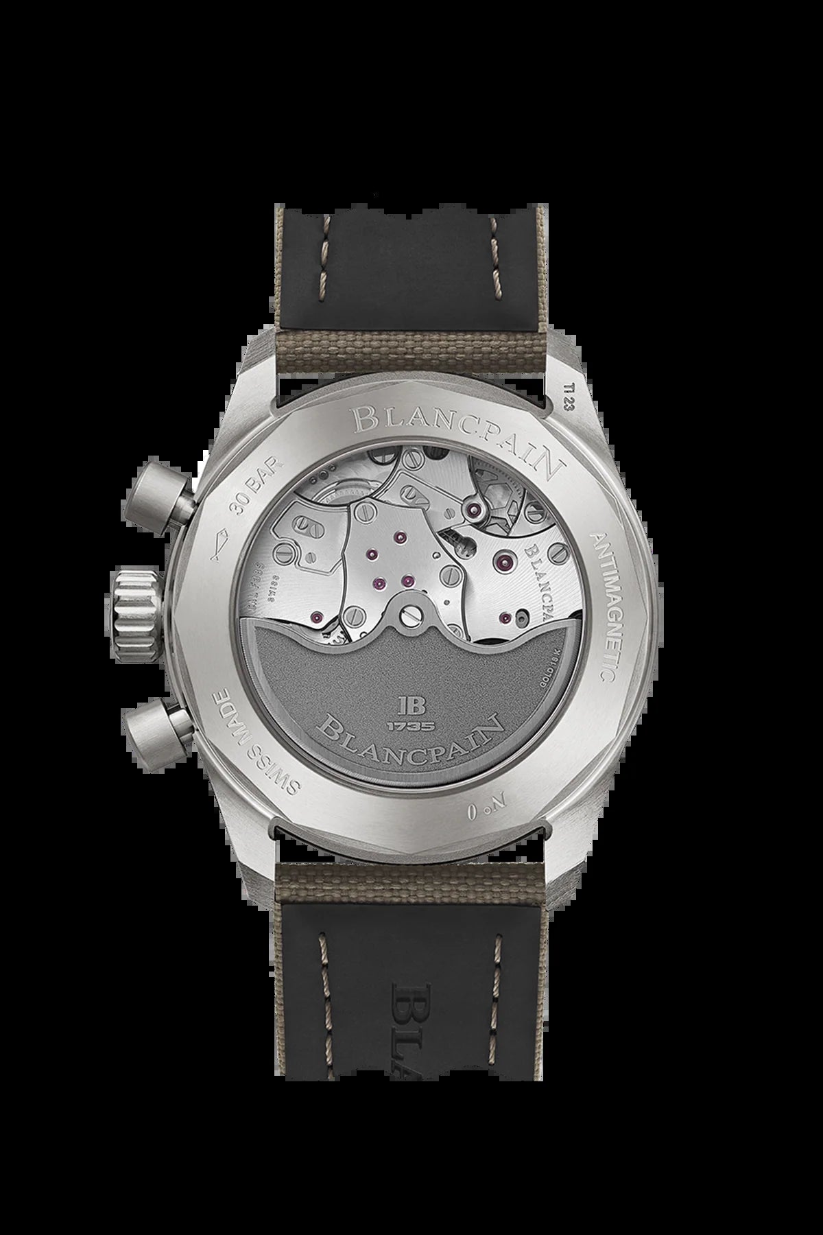 Unworn  Fifty Fathoms Bathyscaphe Chronographe Flyback, Titanium, 43Mm, Ref# 5200-1210-G52A, Box and Papers